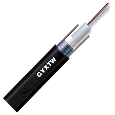 4 core gyxtw fiber optic cable aerial duct direct burial