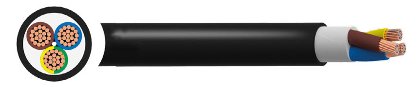 (N)SHÖU O/J 0.6/1kV Cable
