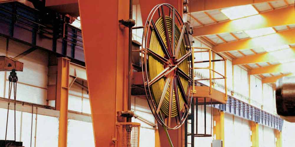 PUR Spreader Reeling Cable