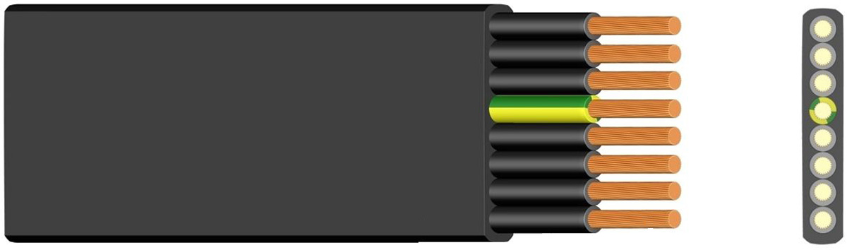 H07VVH6-F Flat Cable